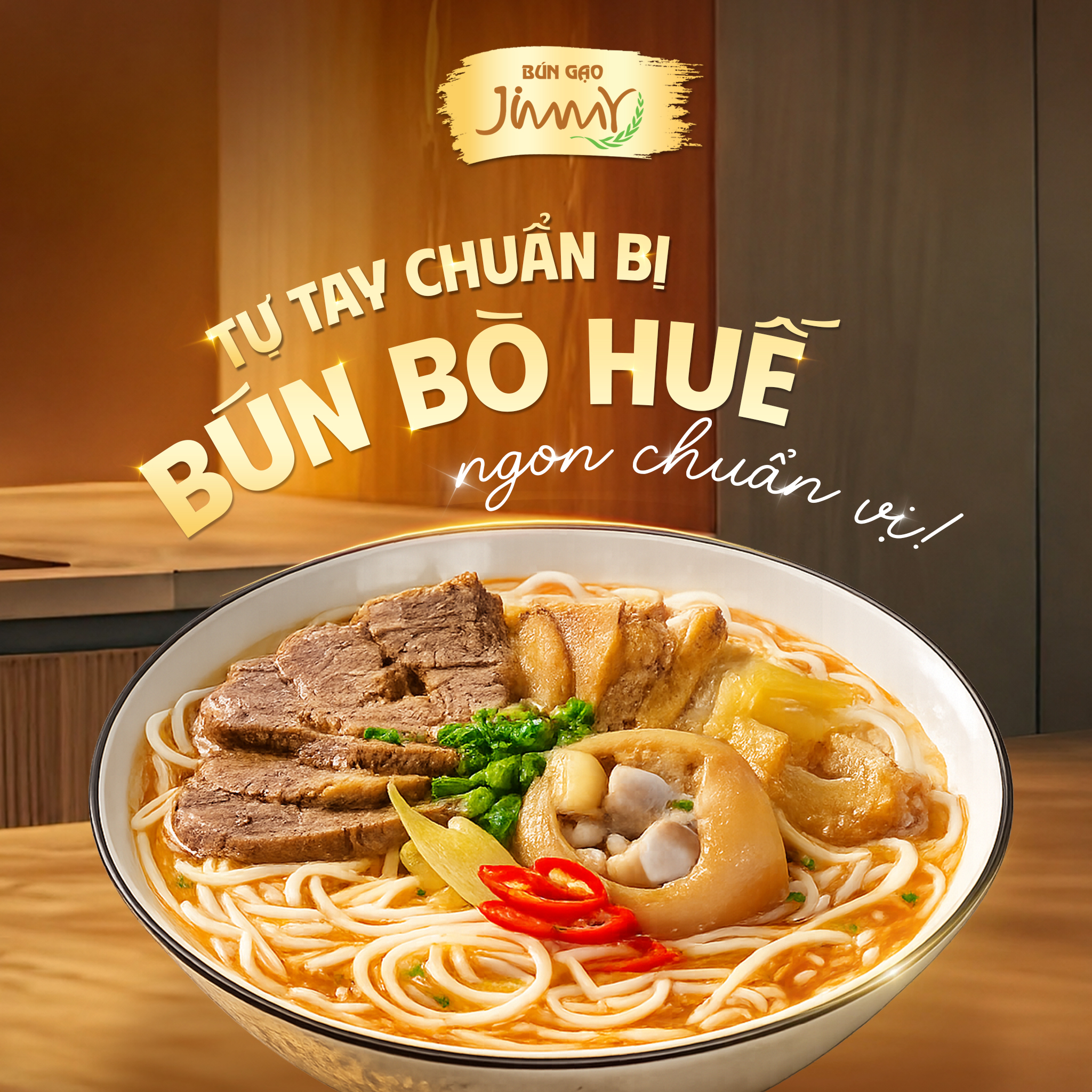 bun bo Hue ngon chuan vi